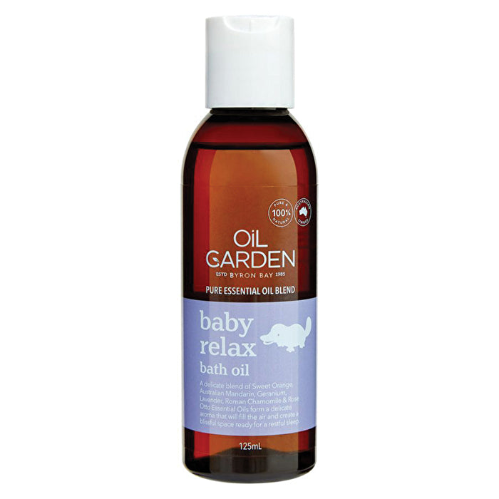 Oil Garden Baby Bath Oil Pure Essential Oil Blend Baby Relax 125ml