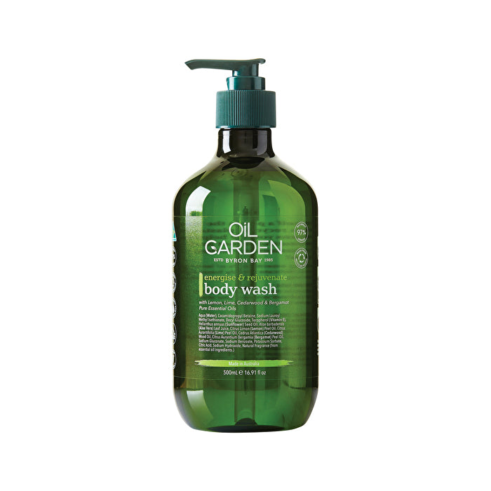 Oil Garden Body Wash Energise & Rejuvenate 500ml