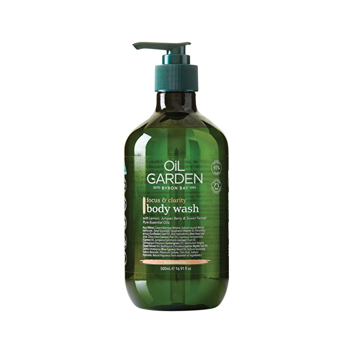 Oil Garden Body Wash Focus & Clarity 500ml