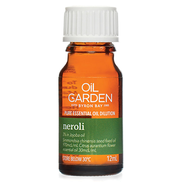 Oil Garden Essential Oil Dilution Neroli 3% in Jojoba 12ml