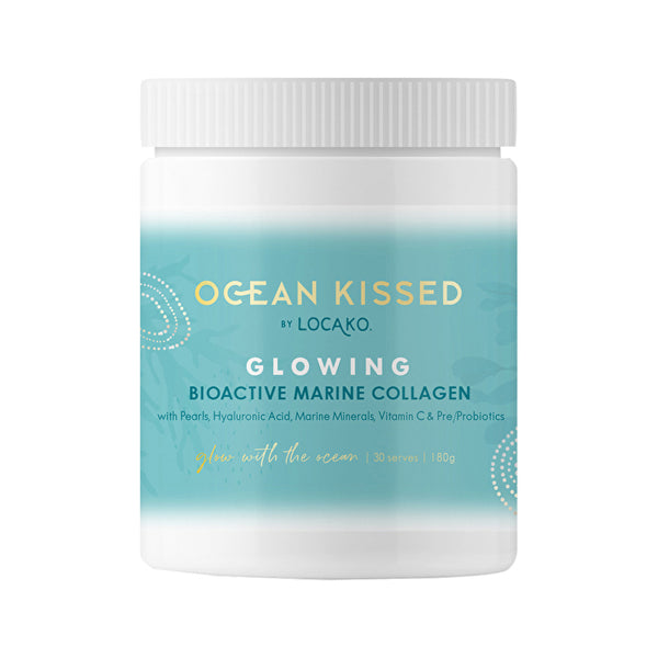 Ocean Kissed By Locako Glowing Bioactive Marine Collagen 180g