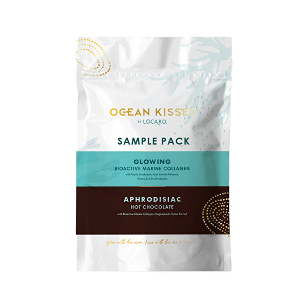 Ocean Kissed By Locako Mixed Sachet (Marine Collagen Glowing 6g & Hot Chocolate 7g) x 14 Pack