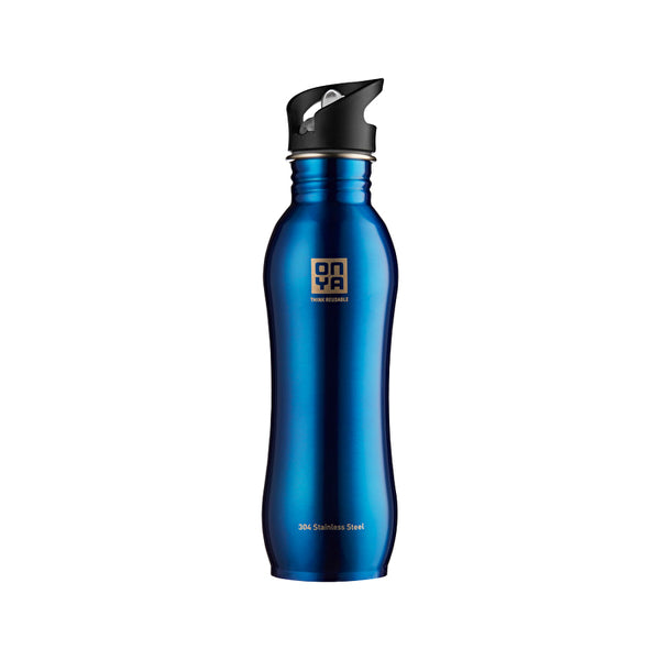 Onya For Life H2Onya Stainless Steel Bottle Blue (Medium) 750ml