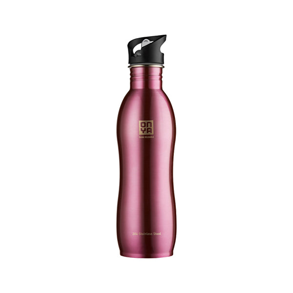 Onya For Life H2Onya Stainless Steel Bottle Pink 1000ml