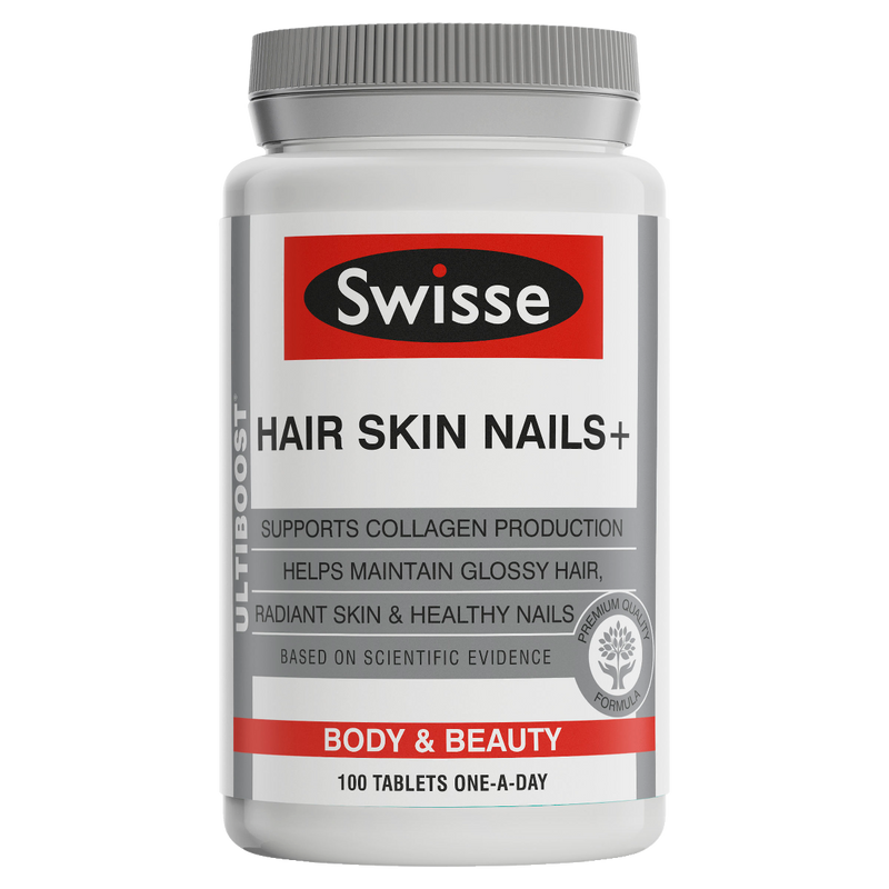 Swisse Ultiboost Hair Skin Nails+ 100 Tablets