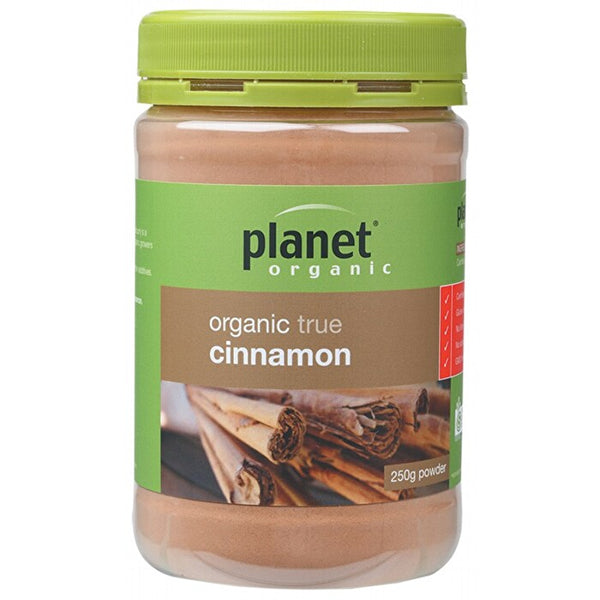 Planet Organic Organic Ground Cinnamon Jar 250g