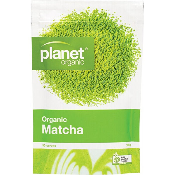 Planet Organic Organic Matcha Green Tea Powder 100g