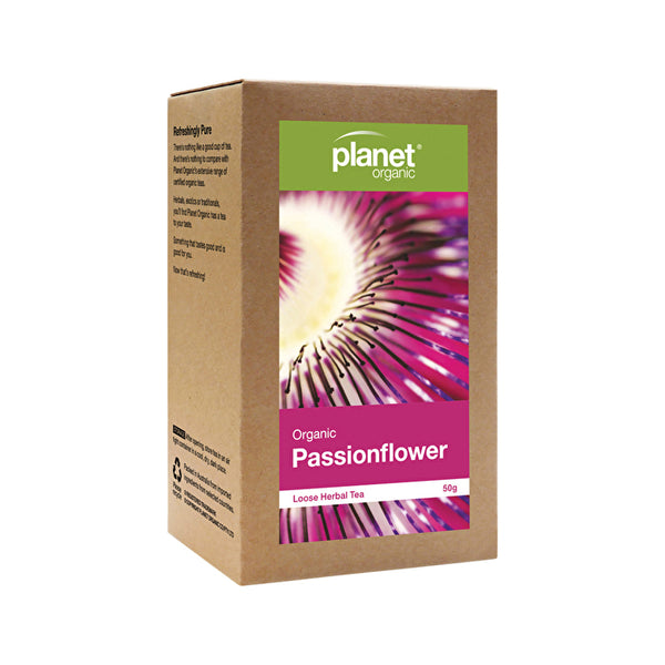 Planet Organic Organic Passionflower Loose Leaf Tea 50g