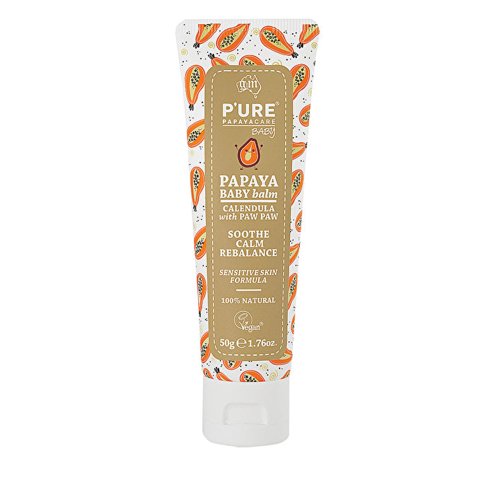 P'URE Papayacare Baby Papaya Baby Balm (Calendula with Paw Paw) 50g