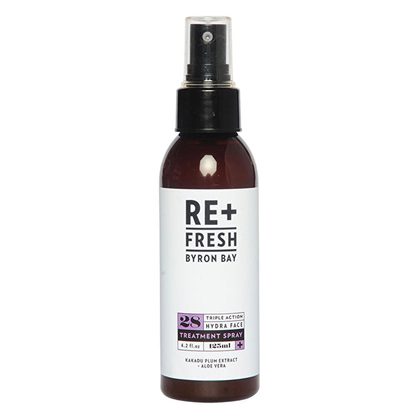 ReFresh Byron Bay Re+Fresh Face Treatment Spray (Triple Action Hydra with Kakadu Plum Extract & Aloe Vera) 125ml