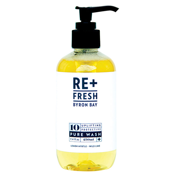 ReFresh Byron Bay Re+Fresh Pure Wash (Uplifting Protective with Lemon Myrtle & Wild Lime) 250ml