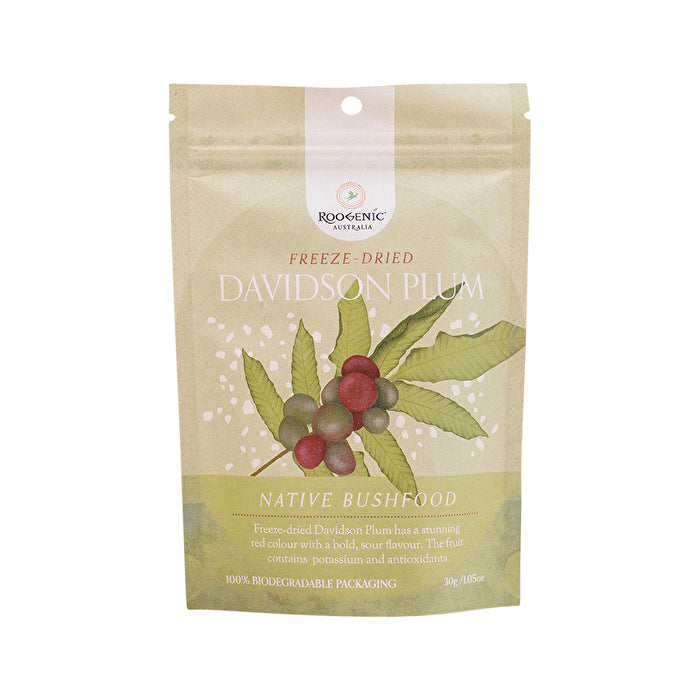 Roogenic Australia Native Bushfood Freeze-Dried Davidson Plum 30g