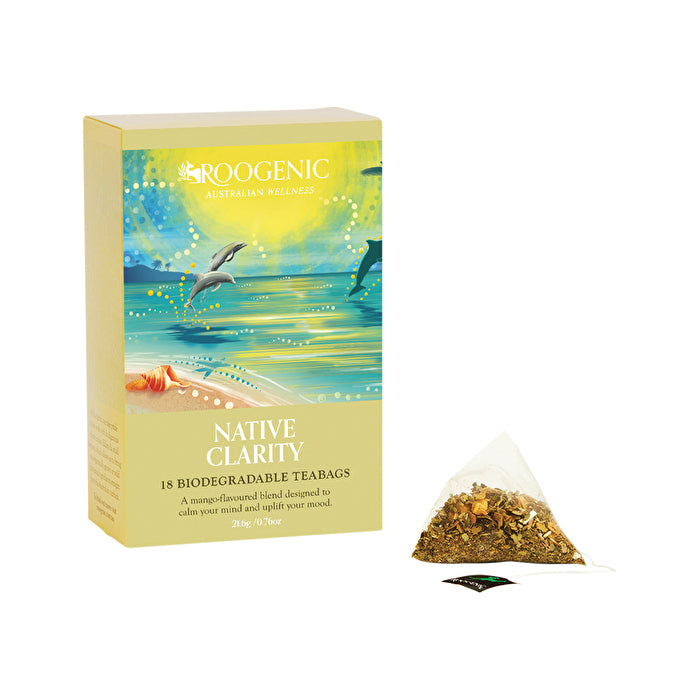 Roogenic Australia Native Clarity x 18 Tea Bags