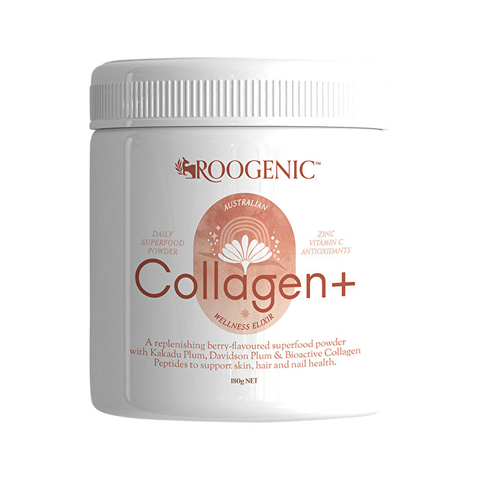 Roogenic Australian Wellness Elixir Daily Superfood Powder Collagen+ 180g