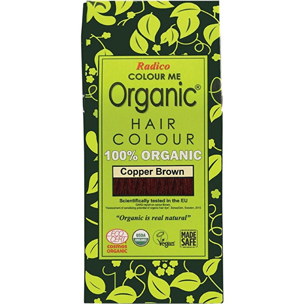 Radico Colour Me Organic Hair Colour Powder - Copper Brown 100g