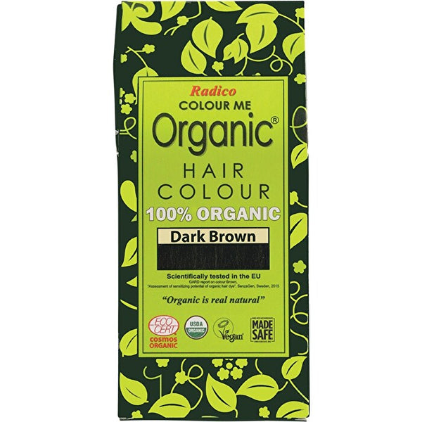 Radico Colour Me Organic Hair Colour Powder - Dark Brown 100g