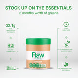 Amazonia Raw Nutrients Greens Mint & Vanilla Flavour 120g