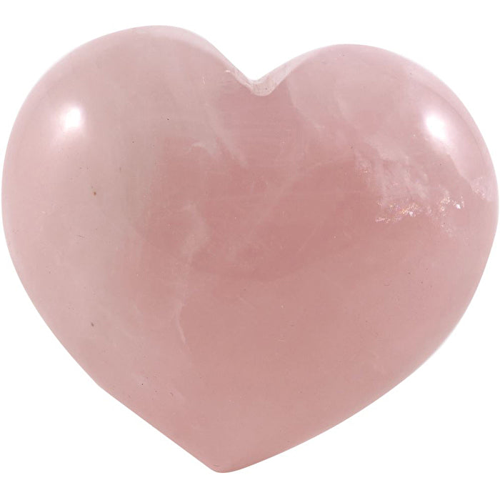 SaltCo Heart Rose Quartz