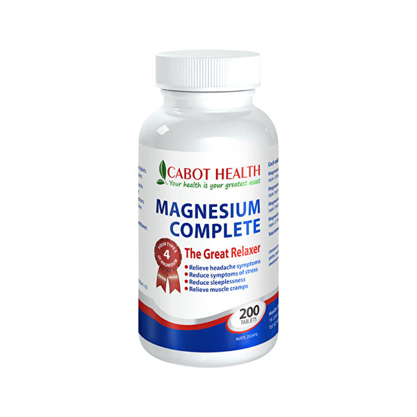 Cabot Health Magnesium Complete 200t