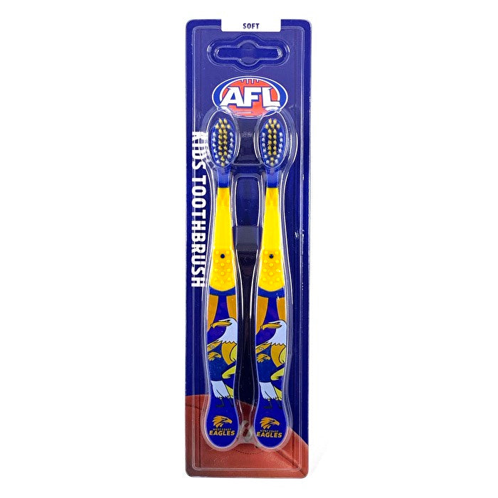 Afl Toothbrush West Coast Eagles 2 Pack