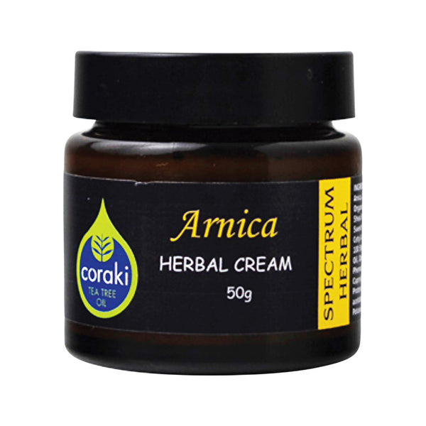 Spectrum Herbal Herbal Cream Arnica with Coraki Tea Tree Oil 50g