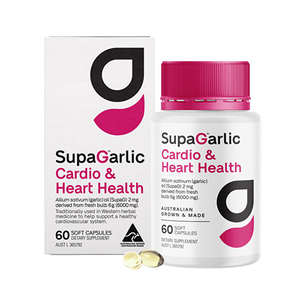 SupaGarlic Cardio & Heart Health 60c