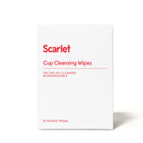 Scarlet On-The-Go Cup Cleansing Wipes