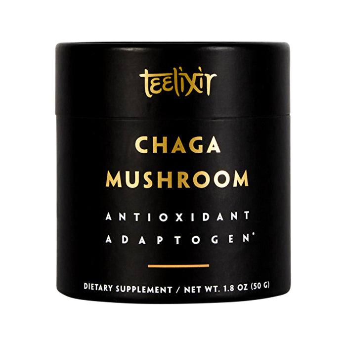 Teelixir Organic Chaga Mushroom (Antioxidant Adaptogen) 50g