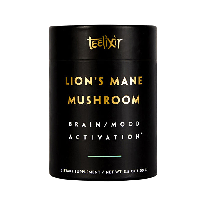 Teelixir Organic Lion's Mane Mushroom (Brain/Mood Activation) 100g