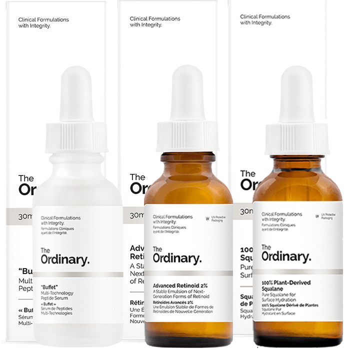 The ordinary anti aging routine deals