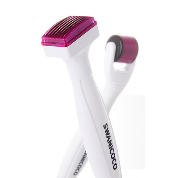 Swanicoco Beauty Coco Stamp & Roller - Micro Exfoliation Tool Kit