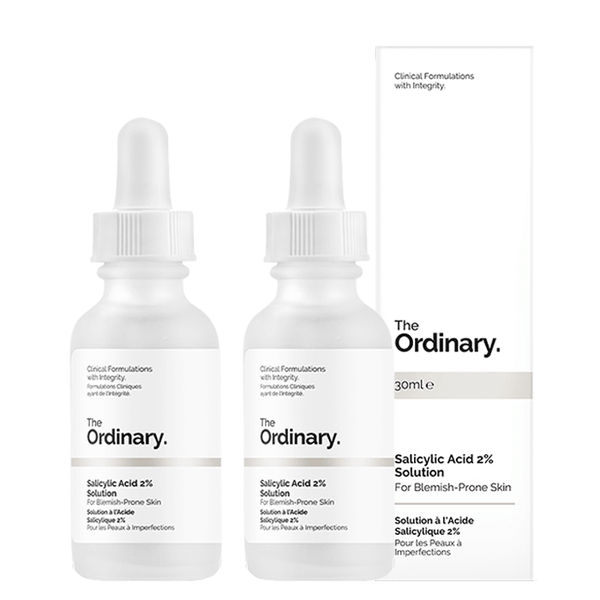 The Ordinary Salicylic Acid 2% Solution  [Double Pack]