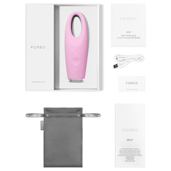 FOREO IRIS Illuminating Eye Massager - Petal Pink