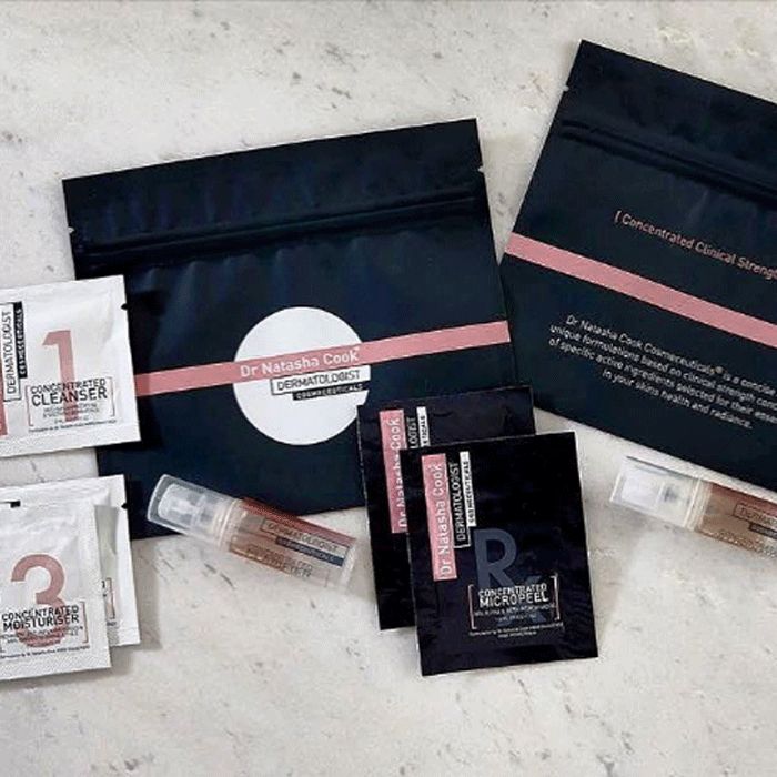 Dr Natasha Cook Cosmeceuticals Sample Pack