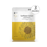 Timeless Truth Sunflower Brightening & Anti-Aging Bio cellulose Mask (3 Masks)