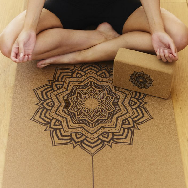The Conscious Store Cork Yoga Mat