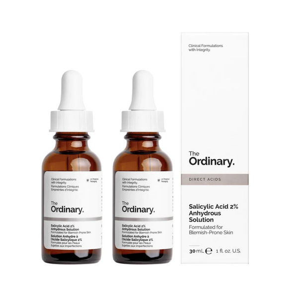 The Ordinary Salicylic Acid 2% Anhydrous Solution  [Double Pack] 2 x 30ml