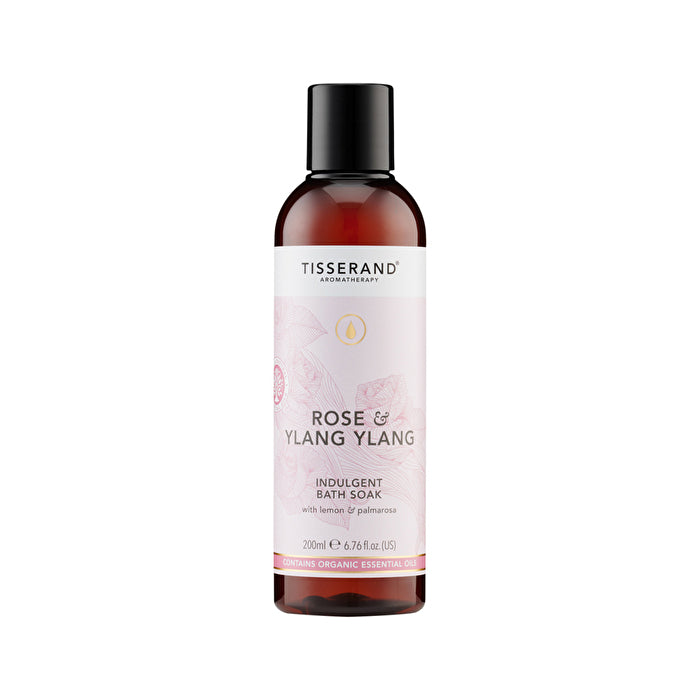 Tisserand Bath Soak Indulgent Rose & Ylang Ylang 200ml