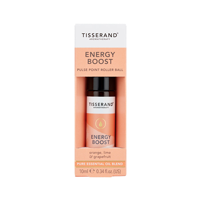 Tisserand Essential Oil Blend Roller Ball Energy Boost 10ml