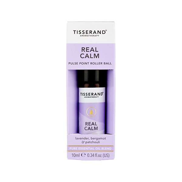 Tisserand Essential Oil Blend Roller Ball Real Calm 10ml