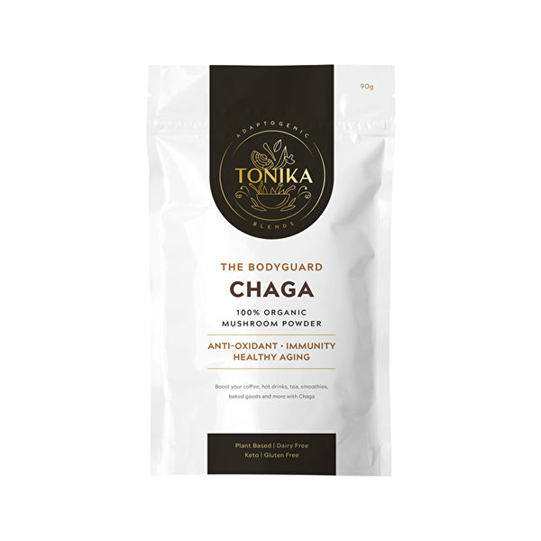 Tonika 100% Organic Mushroom Powder Chaga (The Healer) 95g