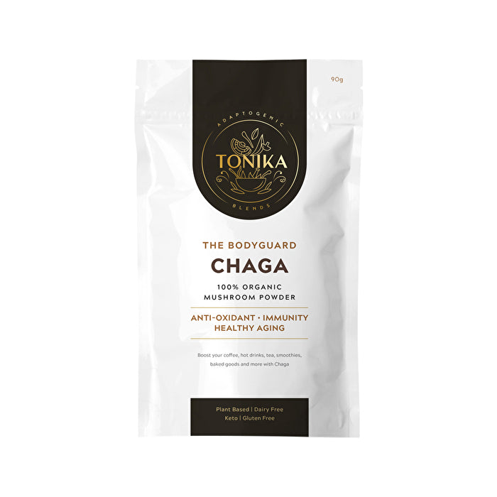Tonika 100% Organic Mushroom Powder Chaga (The Healer) 95g