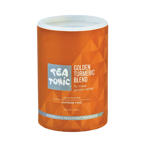 Tea Tonic Golden Turmeric Blend (to make Golden Lattes) Tube 150g