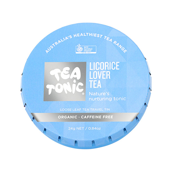 Tea Tonic Organic Licorice Lover Tea Travel Tin 24g
