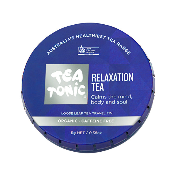 Tea Tonic Organic Relaxation Tea Travel Tin 11g