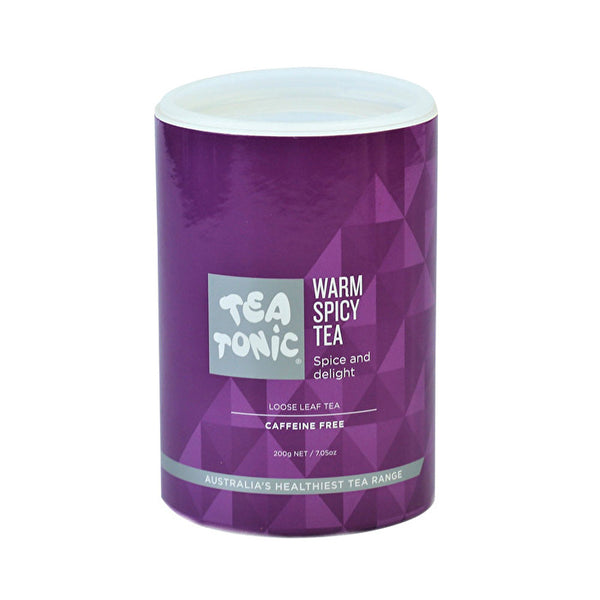 Tea Tonic Organic Warm-Spicy Tea Tube 200g