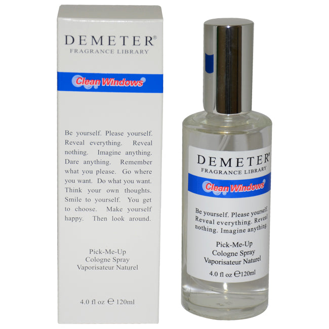 Demeter Clean Windows by Demeter for Unisex - 4 oz Cologne Spray