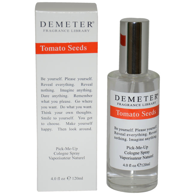 Demeter Tomato Seeds by Demeter for Unisex - 4 oz Cologne Spray