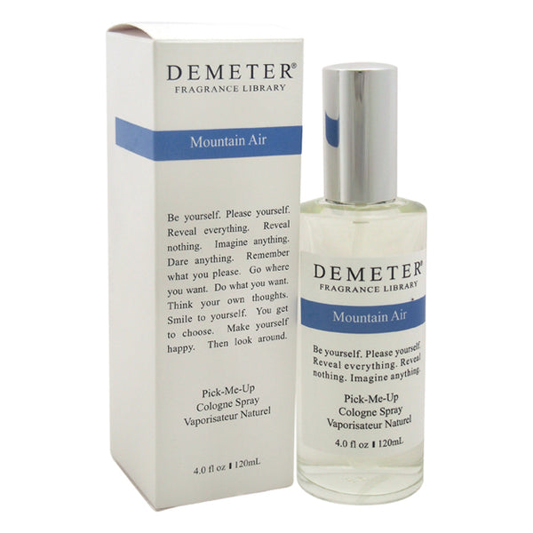 Demeter Mountain Air by Demeter for Unisex - 4 oz Cologne Spray