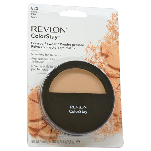 Revlon ColorStay Pressed Powder with Softflex # 820 Light by Revlon for Unisex - 0.3 oz Powder